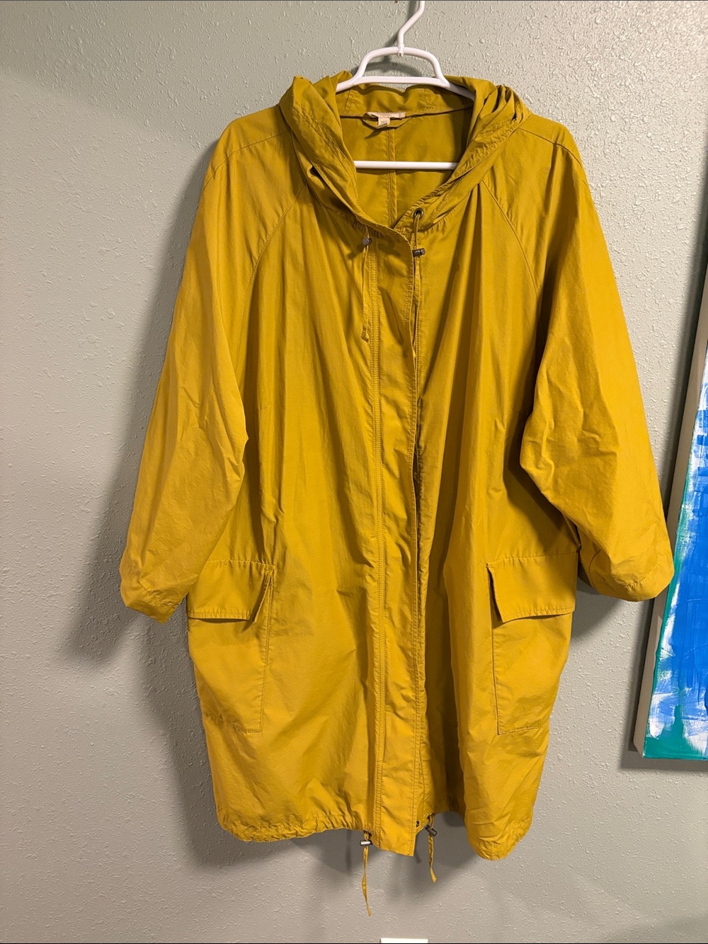 Eileen Fisher Hooded Windbreaker Jacket -3X